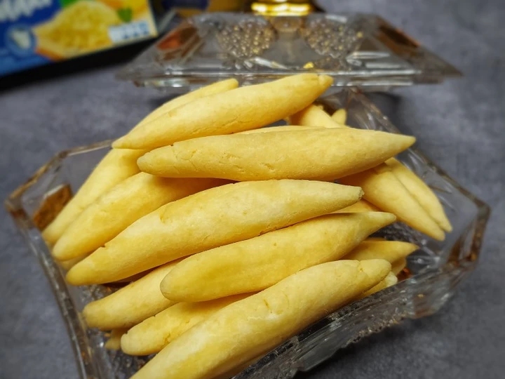 Easy Ways Make Recipes Kue telur gabus keju the Delicious Can Pamper Your Tongue.