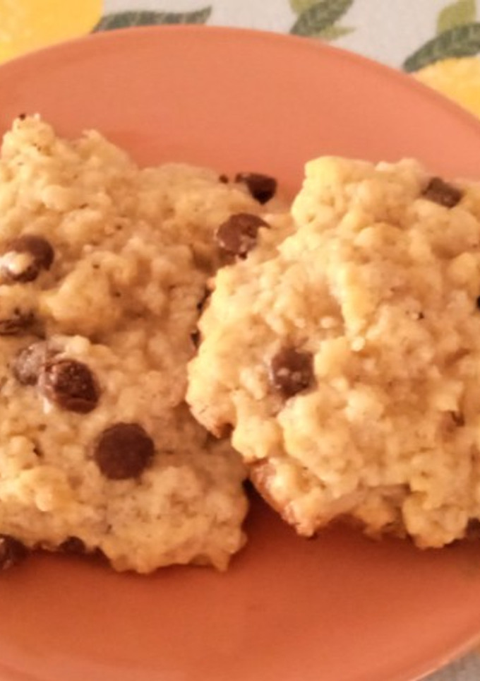 Una foto de Galletitas de avena con chips de chocolate