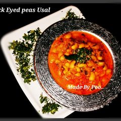 A picture of Black eyed peas Usal (Chavli).