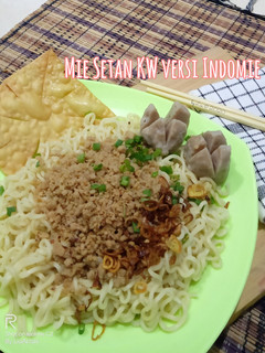Foto resep Mie Setan KW versi Indomie