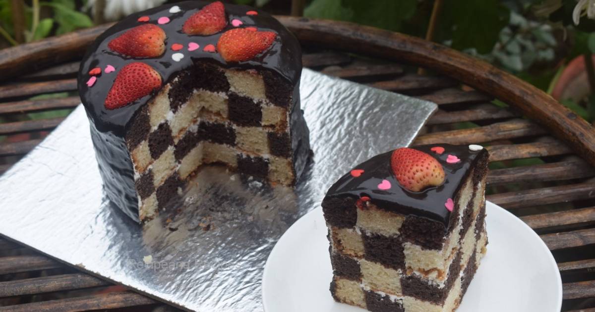 Checkerboard Cake | Tastemade