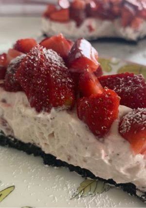 Φωτογραφία της συνταγής Cheesecake Oreo φράουλα