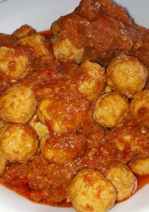 Foto resep Sambal Goreng Bola Daging dan Krecek