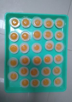 Foto resep Puding telur ceplok