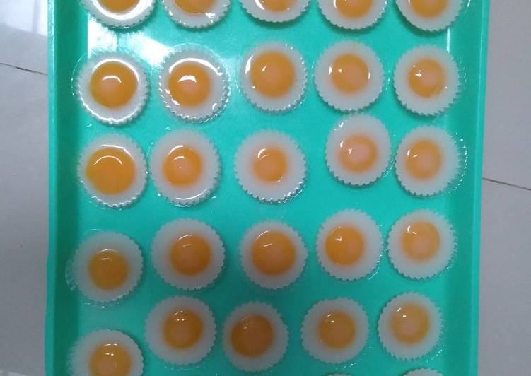 Puding telur ceplok