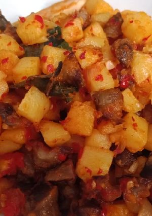 Foto resep Sambal goreng kentang ampela