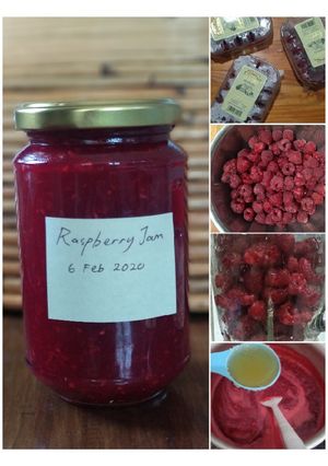 Foto resep Homemade Raspberry Jam