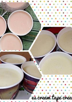 Foto resep Es Cream Tape Creamy