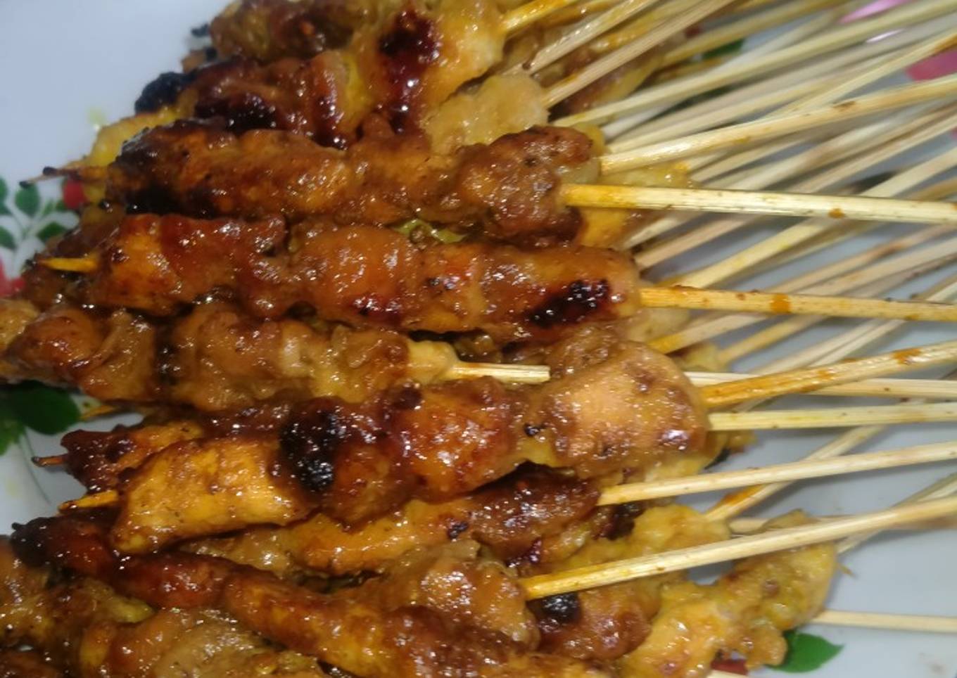 Sate kulit ayam