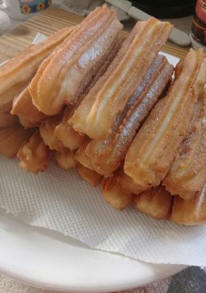 Una foto de Churros caseros!