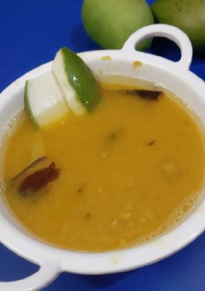 কাঁচা আম দিয়ে ডাল (mango dal recipe in bengali) রেসিপির প্রধান ছবি