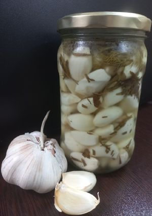 عکسی از دستور ترشی سیر مرواریدی (سیر ترشی فوری)