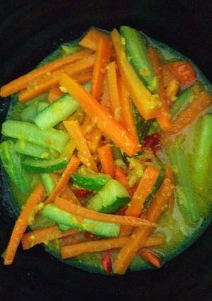 Foto resep Acar kuning timun wortel