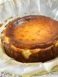Basque Cheesecake (with Paper Folding)