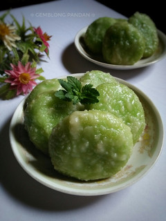 Foto resep Gemblong Pandan