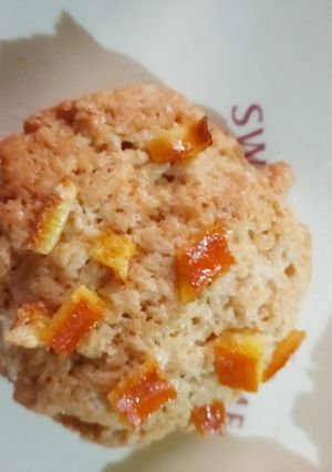 Une photo de Cookies à la cannelle et à l'écorce d'orange confite 🍊