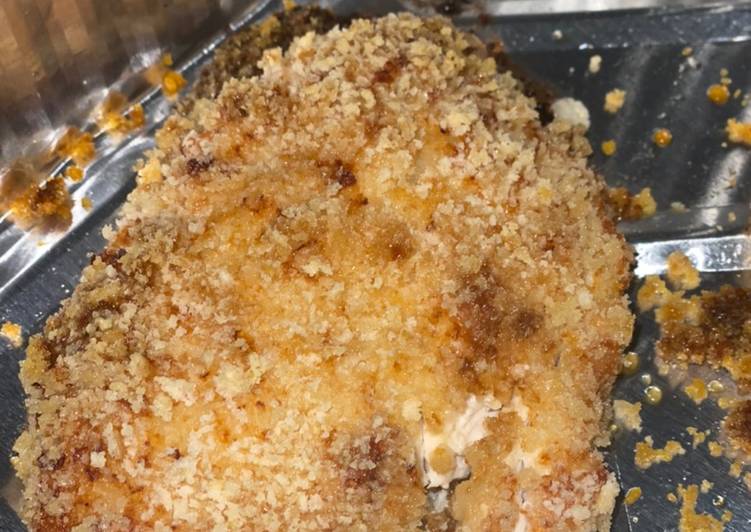 Simple Way to Make Perfect Parmesan Crusted Chicken