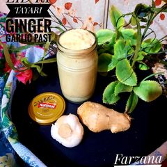 A picture of Ginger garlic paste.