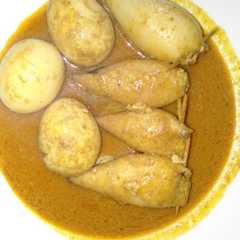รูปของ Gulai cumi dan telor