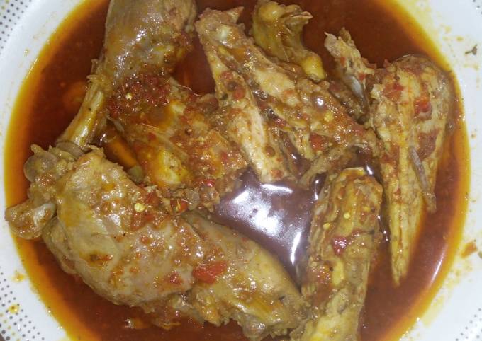 Chicken peppersoup