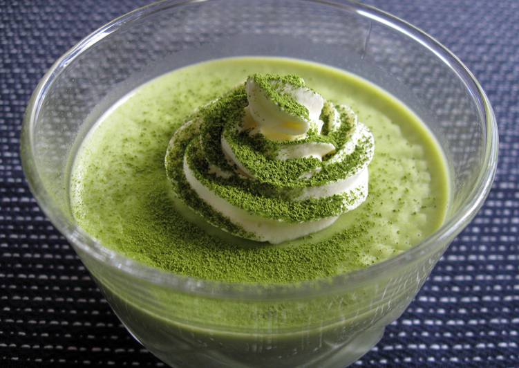 Matcha Panna Cotta