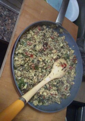 Una foto de Revoltijo ardiente de arenque y huevos😚😍 🍜😈🐟🍳😚😍
