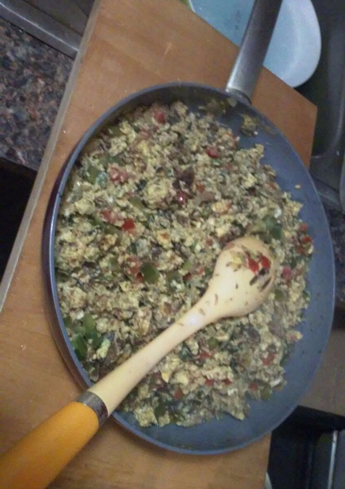 Una foto de Revoltijo ardiente de arenque y huevos😚😍 🍜😈🐟🍳😚😍