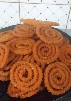 A picture of Chakli.