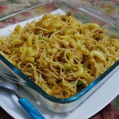 A picture of Spicy Mutton macroni spegatte mix.