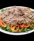 SP.0502 - Bò Xào & Rau Càng Cua Trộn Dầu Giấm