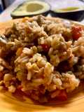 Buffalo chicken rice