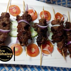 Nigerian suya A picture of Nigerian suya.