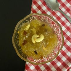 A picture of Kashi halwa (Ash gourd halwa).