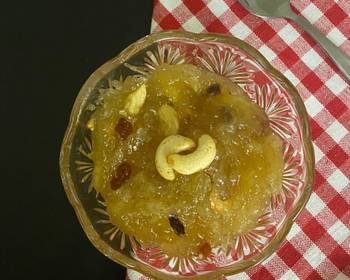 The New Way Prepare Recipe Kashi halwa Ash gourd halwa Delicious