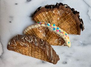 Una foto de Tacos de helado