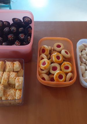 Foto resep Base kue kering (1bahan jadi 5kue)