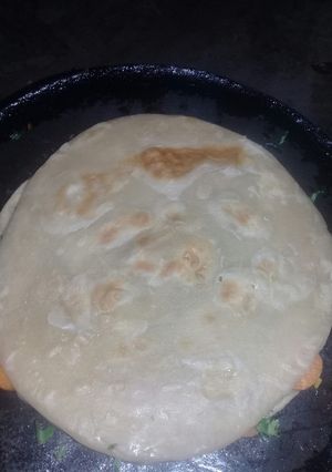 A picture of Vegetable chapati.