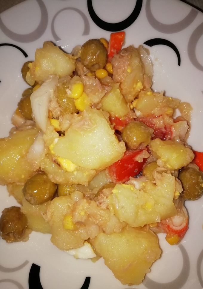 Una foto de Ensalada de patatas