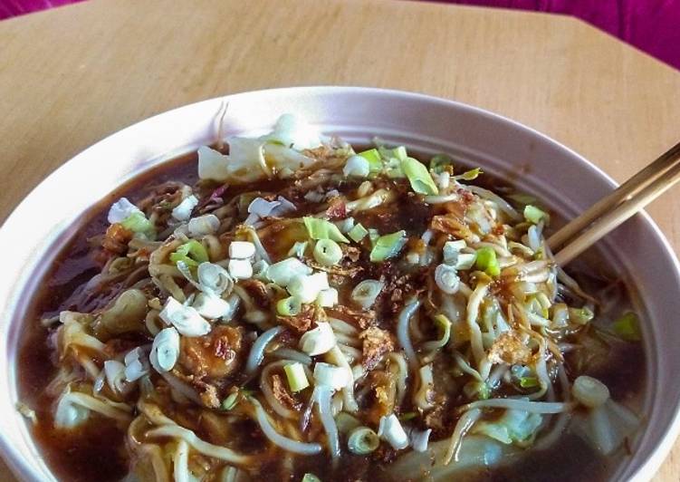 Resep Mie ongklok, Lezat Sekali