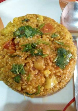 A picture of Daliya pulav.
