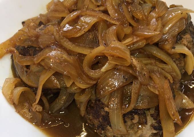 Recipe of Super Quick Homemade Hamburger steak