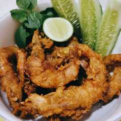 รูปของ Udang krispi Pedas, enak dan simple hemat