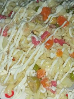 صورة لوصفة سلطة معكرونة 😋😋👌