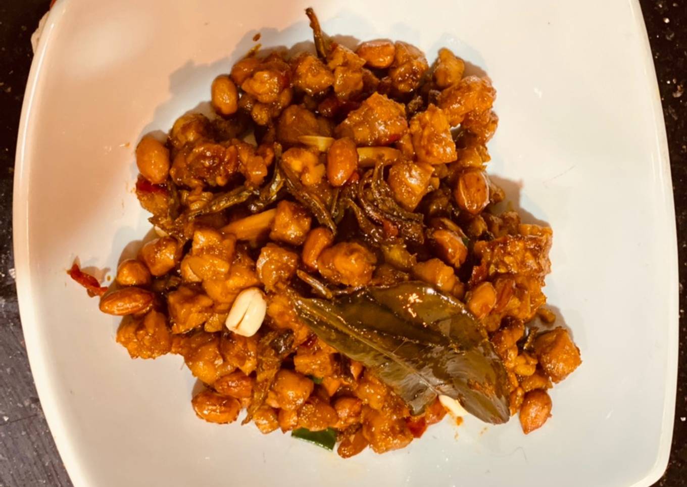 Resep Oreg tempe,teri dan kacang