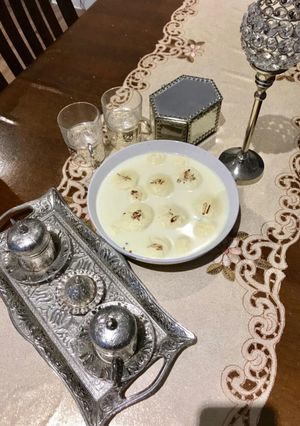 A picture of Ras Malai.