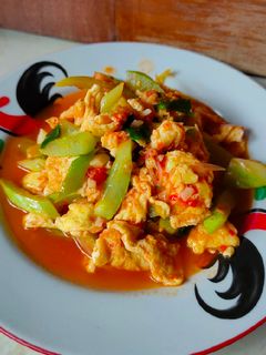 Foto resep Tumis Telur Tomat Timun