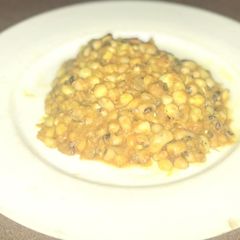 A picture of Corn and beans.