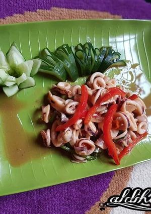 Foto resep Cumi Pedas Saus Tiram
