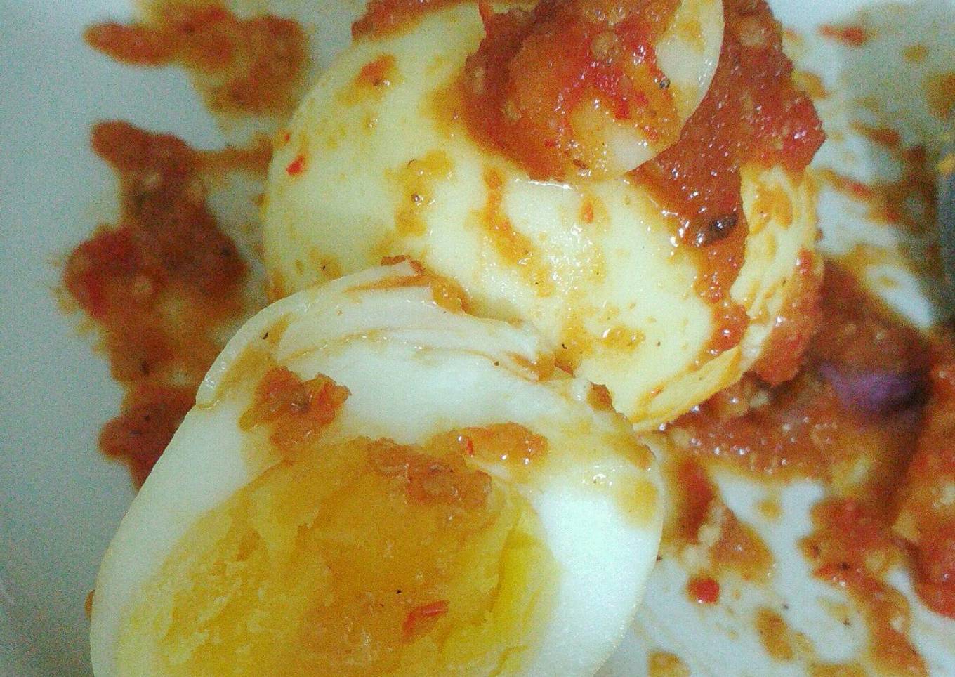 Resep Telur Balado, Bisa Manjain Lidah