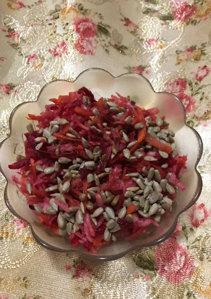 Салат "щетка"